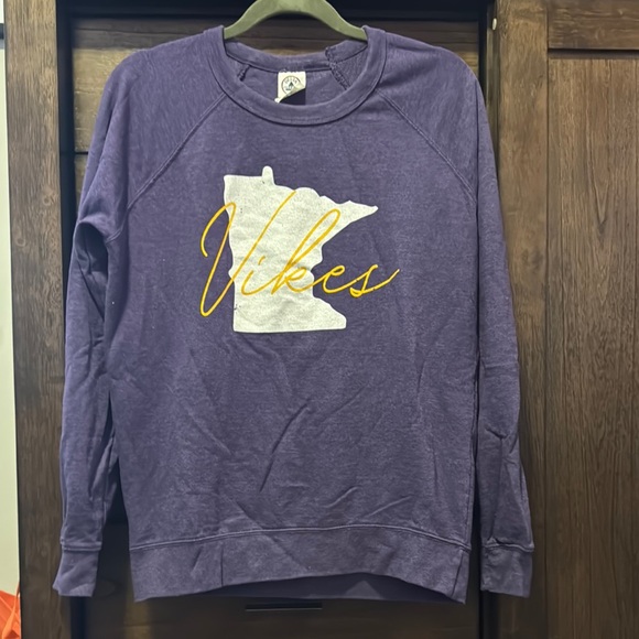 Purple Vikes Sweatshirt - Picture 1 of 3